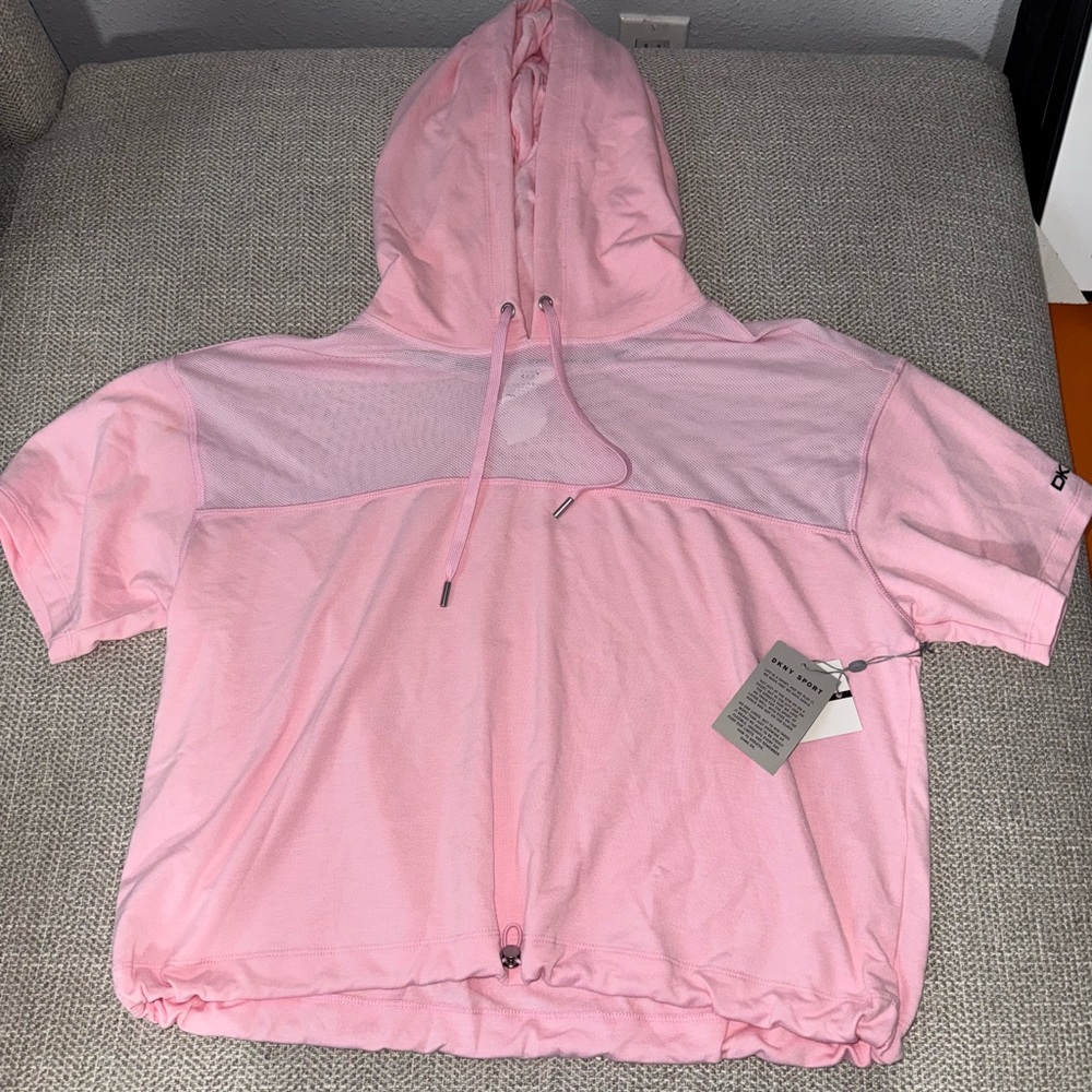NWT DKNY sport tshirt hoodie